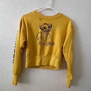 Yellow Sweatshirt w/ Simba